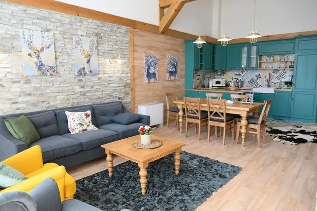 Deluxe Dağ Evi, 3 Yatak Odası, Sauna, Dağ Manzaralı