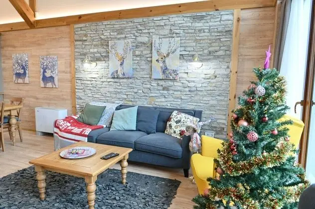 Deluxe Dağ Evi, 3 Yatak Odası, Sauna, Dağ Manzaralı