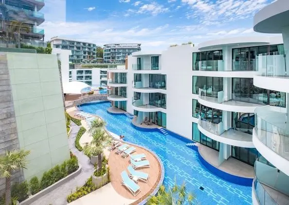Apart Daire, 1 Yatak Odası, Havuz Manzaralı
