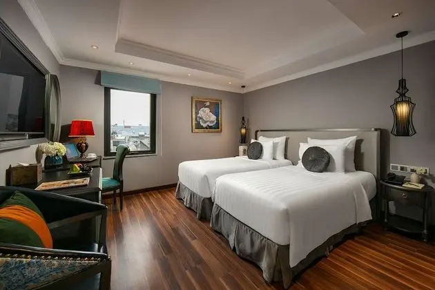 Deluxe Tek Büyük veya İki Ayrı Yataklı Oda, 1 Çift Kişilik veya 2 Tek Kişilik Yatak, Şehir Manzaralı