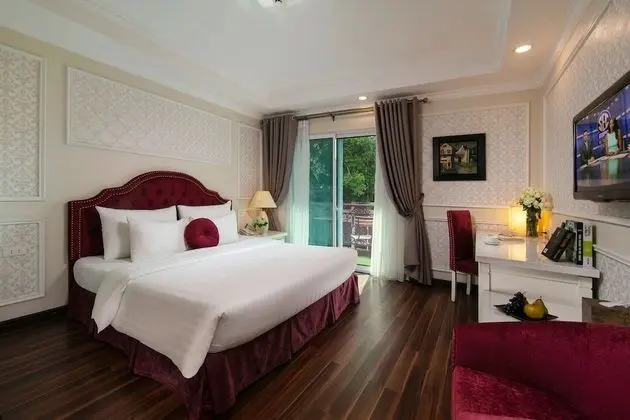Deluxe Tek Büyük veya İki Ayrı Yataklı Oda, 1 Çift Kişilik veya 2 Tek Kişilik Yatak, Şehir Manzaralı