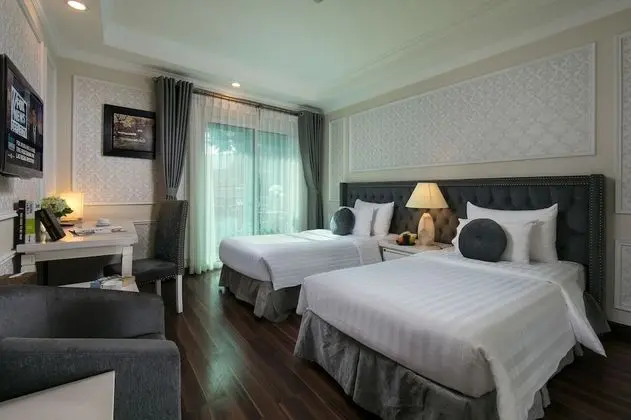 Deluxe Tek Büyük veya İki Ayrı Yataklı Oda, 1 Çift Kişilik veya 2 Tek Kişilik Yatak, Şehir Manzaralı
