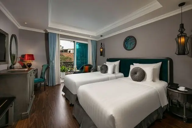 Deluxe Tek Büyük veya İki Ayrı Yataklı Oda, 1 Çift Kişilik veya 2 Tek Kişilik Yatak, Şehir Manzaralı