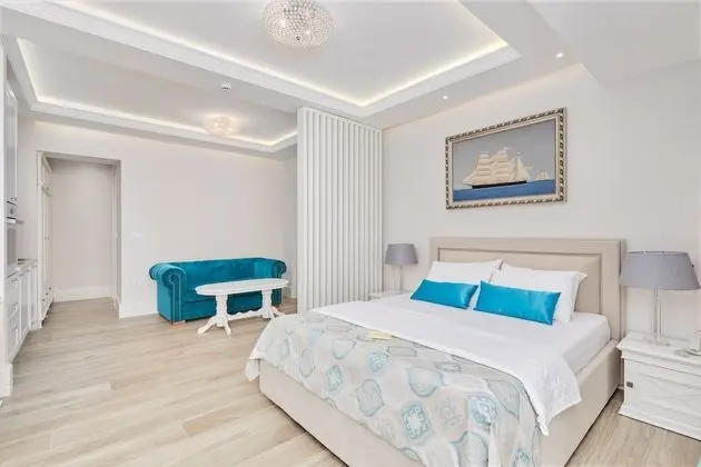 Deluxe Apart Daire, 2 Yatak Odası, 2 Banyolu, Deniz Manzaralı