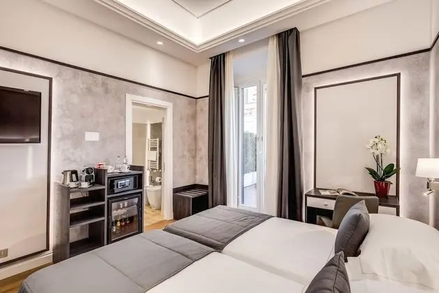 Deluxe Tek Büyük Yataklı Oda, Teras