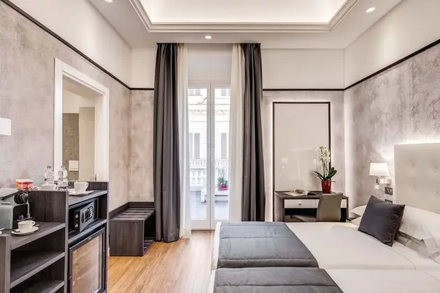 Deluxe Tek Büyük Yataklı Oda, Teras