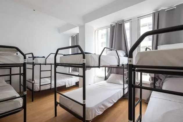 Ortak Ranzalı Oda, Karma Ranzalı Oda, Ortak Banyo, Şehir Manzaralı (1 bed in 8 Bed Dorm)