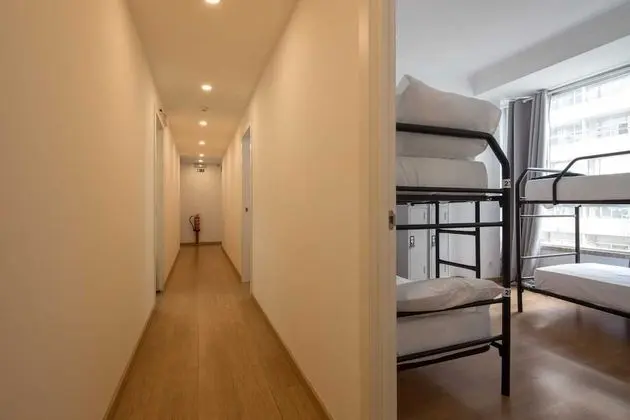 Ortak Ranzalı Oda, Karma Ranzalı Oda, Ortak Banyo, Şehir Manzaralı (1 bed in 8 Bed Dorm)