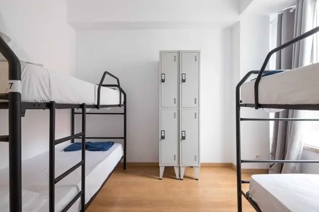 Ortak Ranzalı Oda, Sadece kadınlar için, Özel Banyo, Şehir Manzaralı (1 bed in 4 Bed Dorm)