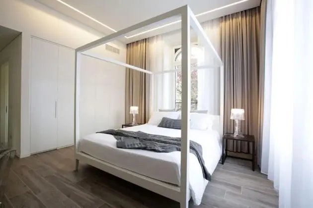Deluxe Tek Büyük Yataklı Oda, Bahçe Manzaralı