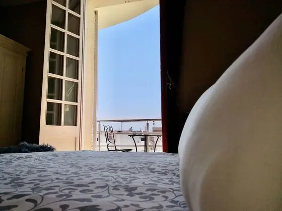 Comfort Tek Büyük veya İki Ayrı Yataklı Oda, Balkon, Bahçe Manzaralı