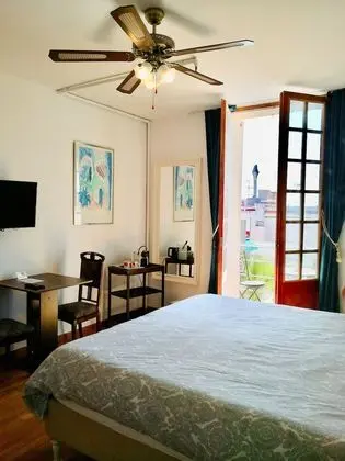 Comfort Tek Büyük veya İki Ayrı Yataklı Oda, Balkon, Bahçe Manzaralı