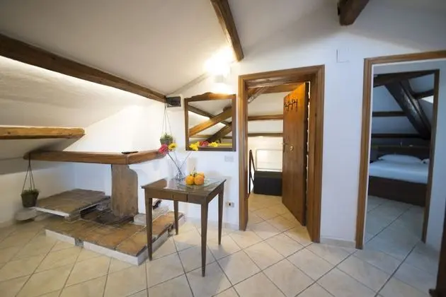 Romantic Çatı Katı Süiti (Penthouse), 1 Yatak Odası, Mutfak