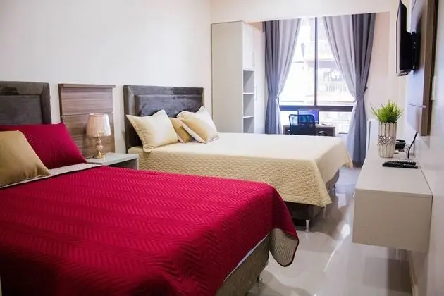 Deluxe Tek Büyük Yataklı Oda, 2 Çift Kişilik Yatak