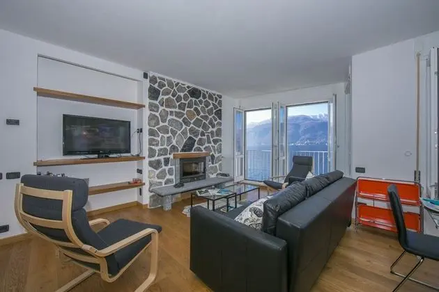 Family Villa, Birden Çok Yatak, 2 Banyolu, Bahçeli (Lierna Fronte Lago)