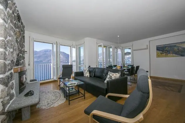 Family Villa, Birden Çok Yatak, 2 Banyolu, Bahçeli (Lierna Fronte Lago)