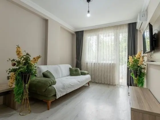 1+1 Daire, Deniz Manzaralı, Klimalı