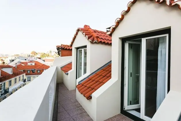 Superior Apart Daire, 1 Yatak Odası, Teras (Convent View)