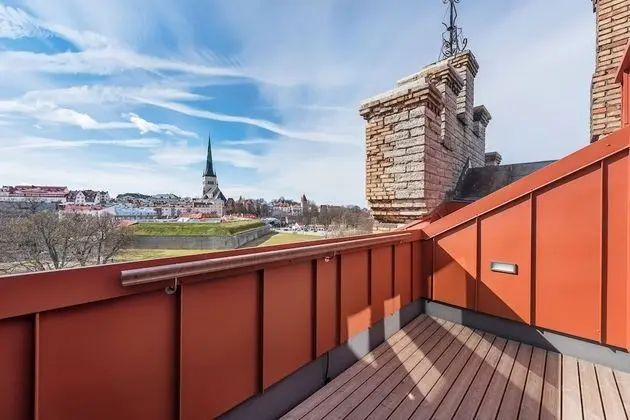 Deluxe Stüdyo, 1 Çift Kişilik Yatak ve Çekyat, Balkon, Şehir Manzaralı