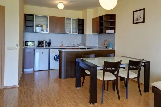 Classic Apart Daire, 1 Yatak Odası, Balkon, Golf Manzaralı