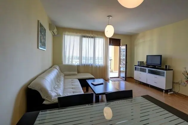Classic Apart Daire, 1 Yatak Odası, Balkon, Golf Manzaralı