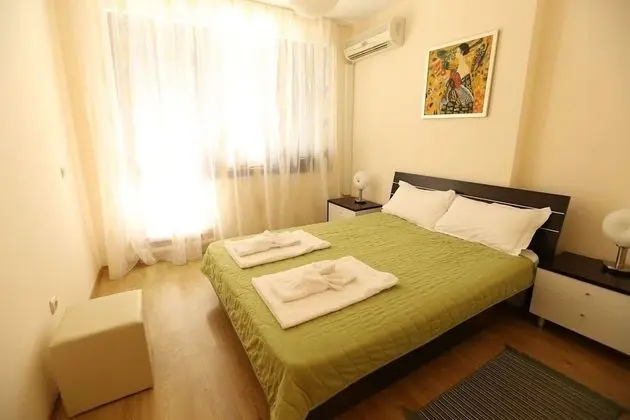 Deluxe Apart Daire, 2 Yatak Odası, Balkon, Kısmi Deniz Manzaralı