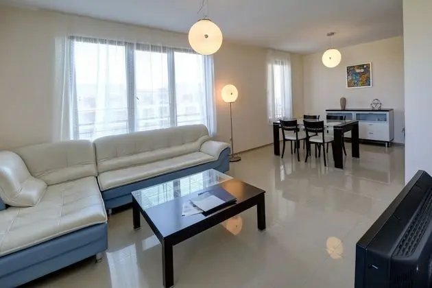 Deluxe Apart Daire, 2 Yatak Odası, Balkon, Kısmi Deniz Manzaralı