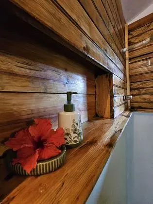 Romantic Kulübe, 1 Büyük (Queen) Boy Yatak, Okyanus Manzaralı