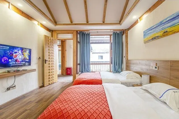 Comfort İki Ayrı Yataklı Oda, 1 Yatak Odası, Avlu