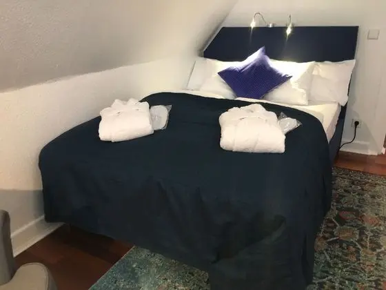 Tek Büyük Yataklı Oda, 1 Çift Kişilik Yatak (Das blaue Zimmer)