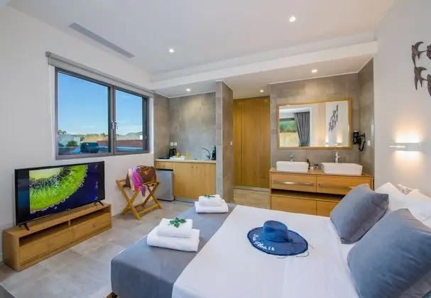 Luxury Tek Büyük Yataklı Oda, Bahçe Manzaralı