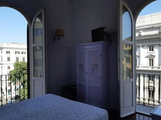 Panoramic Tek Büyük veya İki Ayrı Yataklı Oda, Balkon, Şehir Manzaralı
