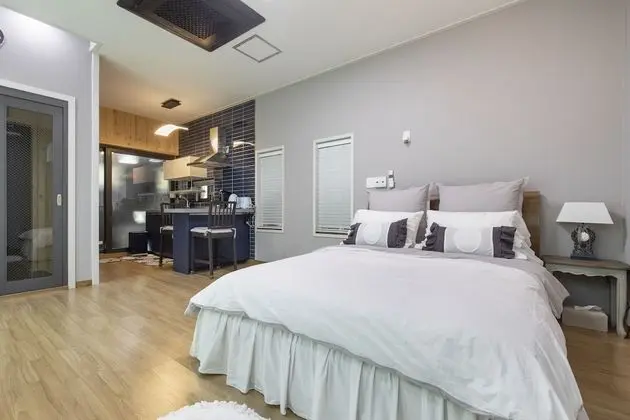 Basic Stüdyo, 1 Büyük (Queen) Boy Yatak, Okyanus Manzaralı (private whirlpool, 103)