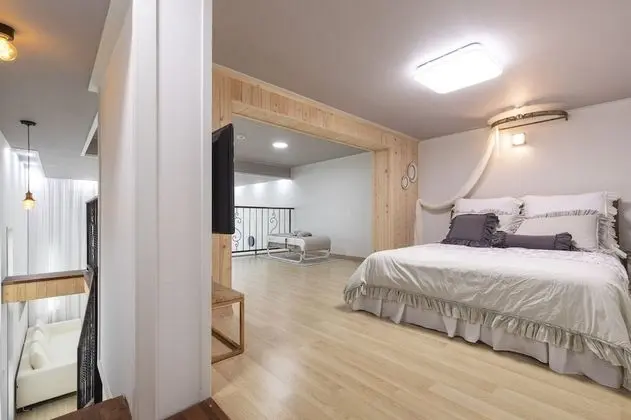 Basic Stüdyo Süit, 2 Büyük (Queen) Boy Yatak, Okyanus Manzaralı (private whirlpool, 101)