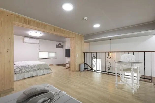 Basic Stüdyo Süit, 2 Büyük (Queen) Boy Yatak, Okyanus Manzaralı (private whirlpool, 101)