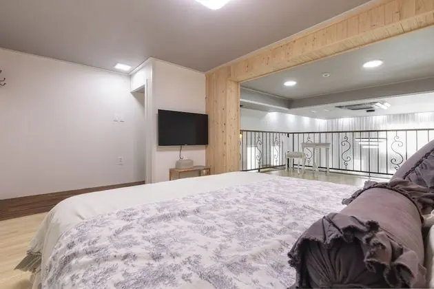 Basic Stüdyo Süit, 2 Büyük (Queen) Boy Yatak, Okyanus Manzaralı (private whirlpool, 101)