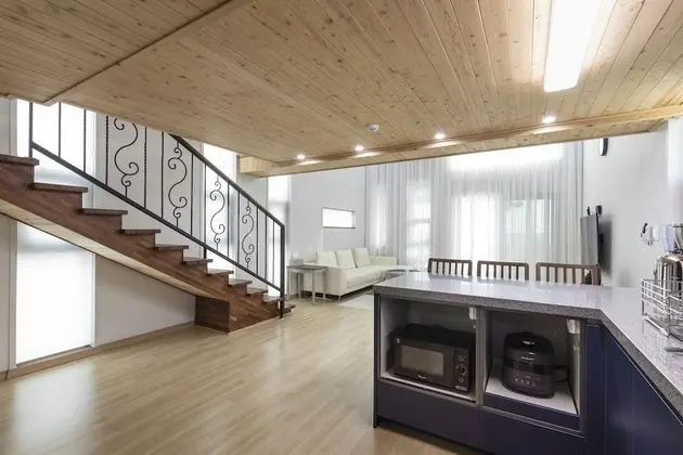 Basic Stüdyo Süit, 2 Büyük (Queen) Boy Yatak, Okyanus Manzaralı (private whirlpool, 101)