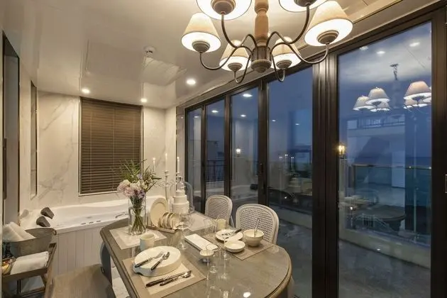 Basic Stüdyo Süit, 2 Büyük (Queen) Boy Yatak, Okyanus Manzaralı (private whirlpool, 101)