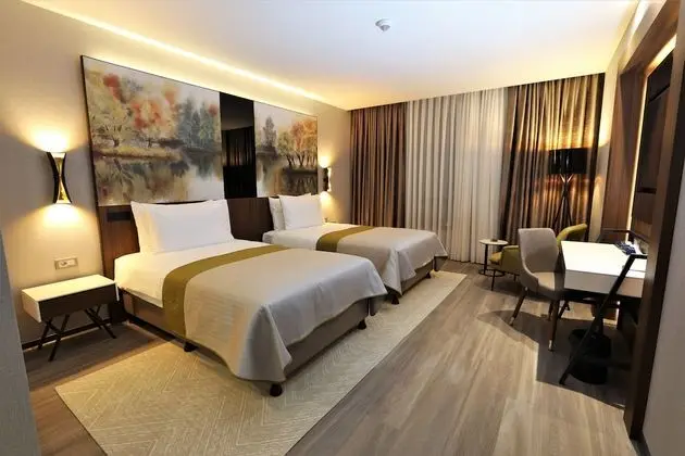 Deluxe Tek Büyük Yataklı Oda, 1 Yatak Odası, Sigara İçilmez, Dağ Manzaralı