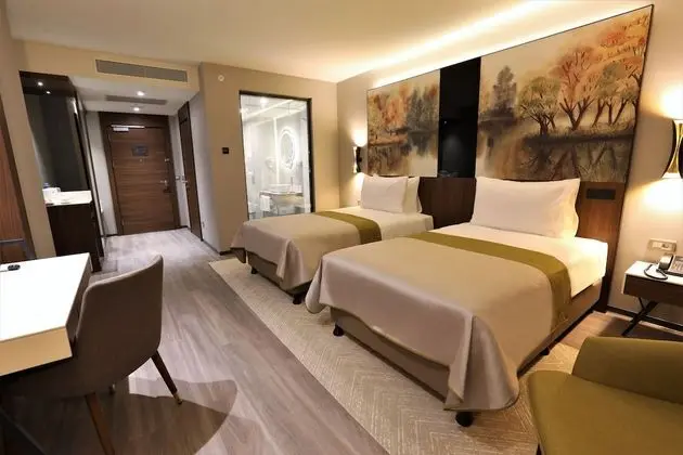 Deluxe Tek Büyük Yataklı Oda, 1 Yatak Odası, Sigara İçilmez, Dağ Manzaralı