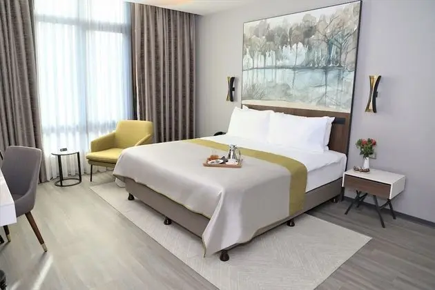 Deluxe Tek Büyük Yataklı Oda, 1 Yatak Odası, Sigara İçilmez, Dağ Manzaralı