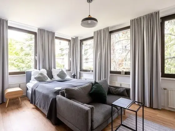 Apart Daire, 1 Büyük (Queen) Boy Yatak (Aachen Vereinsstr | Suite L)