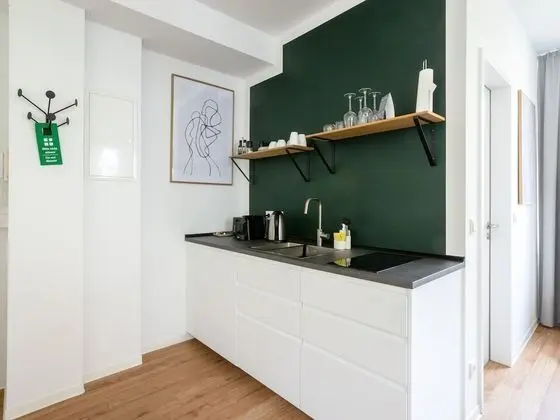 Apart Daire, 1 Büyük (Queen) Boy Yatak (Aachen Vereinsstr | Suite L)