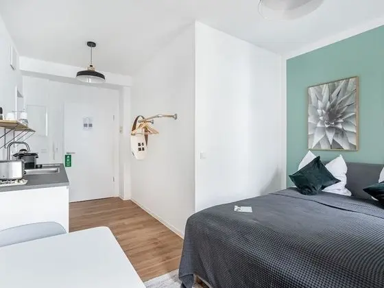 Apart Daire, 1 Büyük (Queen) Boy Yatak (Aachen Vereinsstr | Suite M)