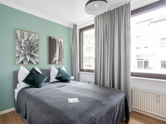 Apart Daire, 1 Büyük (Queen) Boy Yatak (Aachen Vereinsstr | Suite M)