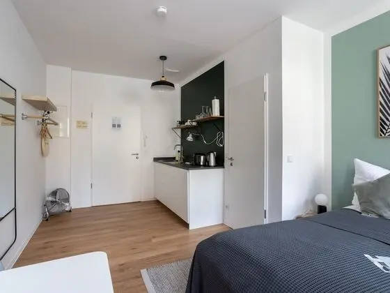 Apart Daire, 1 Büyük (Queen) Boy Yatak (Aachen Vereinsstr | Suite S)