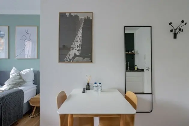 Apart Daire, 1 Büyük (Queen) Boy Yatak (Aachen Vereinsstr | Suite S)