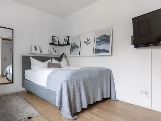 Apart Daire, 1 Çift Kişilik Yatak (Augsburg Am Katzenstadel | Suite S)