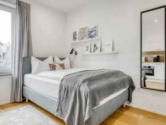 Apart Daire, 1 Çift Kişilik Yatak (Augsburg Am Katzenstadel | Suite S)