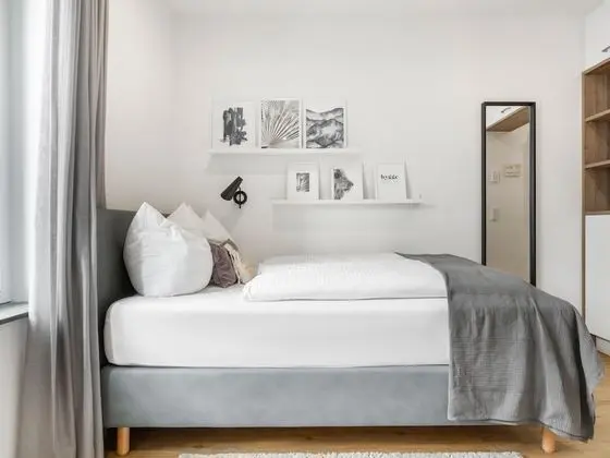 Apart Daire, 1 Çift Kişilik Yatak (Augsburg Am Katzenstadel | Suite S)